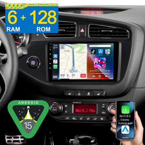 128g android autoradio 8 - 6+128g, 15